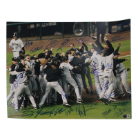 2005 White Sox 16x20 Photo Team-Signed By (23) with Ozzie Guillen, Frank Thomas, Luis Vizcaino, Paul Konerko (Beckett) at PristineAuction.com