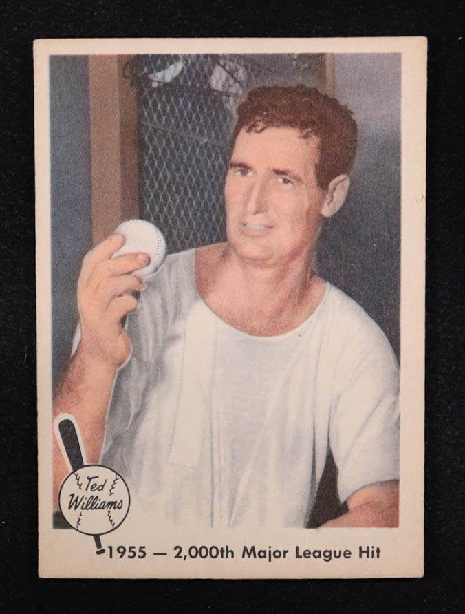 Ted Williams 1959 Fleer Ted Williams #56 2000th Major League Hit at PristineAuction.com Ted Williams 1959 Fleer Ted Williams #56 2000th Major League Hit at PristineAuction.com