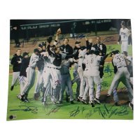 2005 White Sox 16x20 Photo Team-Signed By (23) with Ozzie Guillen, Frank Thomas, Luis Vizcaino, Paul Konerko (Beckett) at PristineAuction.com