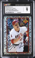 Mike Trout 2014 Bowman '89 Bowman is Back Silver Diamond Refractors #89BIBMT BP (CGC 9) at PristineAuction.com