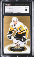 Sidney Crosby 2016-17 Fleer Showcase #1 (CGC 6) at PristineAuction.com