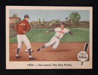 Ted Williams 1959 Fleer Ted Williams #4 Ted Learns The Fine Points at PristineAuction.com