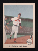 Ted Williams 1959 Fleer Ted Williams #19 Ted Wins Triple Crown at PristineAuction.com
