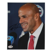 Robert Saleh Signed Titans 8x10 Photo (JSA) at PristineAuction.com