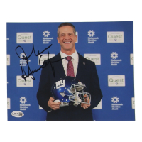 John Harbaugh Signed Giants 8x10 Photo (JSA) at PristineAuction.com
