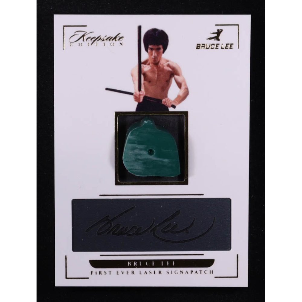 Bruce Lee 2024 Keepsake Edition First Ever Laser Relic Signapatch #36 #31/99 at PristineAuction.com