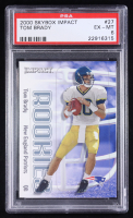 Tom Brady 2000 Impact #27 RC (PSA 6) at PristineAuction.com