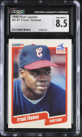 Frank Thomas 1990 Fleer Update #U87 RC (CGC 8.5) at PristineAuction.com