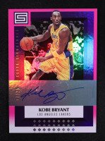 Kobe Bryant 2017-18 Panini Status Elite Signatures Pink #1 #17/25 at PristineAuction.com
