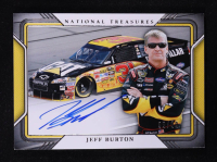 Jeff Burton 2025 Panini National Treasures Track Pass Signatures #14 #99/99 at PristineAuction.com