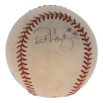 Pat Hentgen Signed OML Baseball (PSA) at PristineAuction.com Pat Hentgen Signed OML Baseball (PSA) at PristineAuction.com