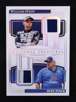 William Byron / Rudy Fugle 2025 Panini National Treasures Team Duals Holo Silver #2 #22/30 at PristineAuction.com