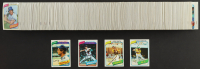 1980 Topps Baseball Complete Set of (726) Cards with Rickey Henderson #482 RC, Ozzie Smith #393, George Brett #450, Nolan Ryan #580 at PristineAuction.com