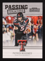 Patrick Mahomes II 2017 Panini Contenders Draft Picks Passing Grades #5 RC at PristineAuction.com