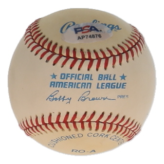 Luke Appling Signed OAL Baseball (PSA) at PristineAuction.com Luke Appling Signed OAL Baseball (PSA) at PristineAuction.com