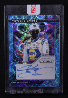 Chase Elliott 2021 Panini Prizm Spotlight Signatures Prizms Carolina Blue Scope #3 EXCH #28/30 at PristineAuction.com