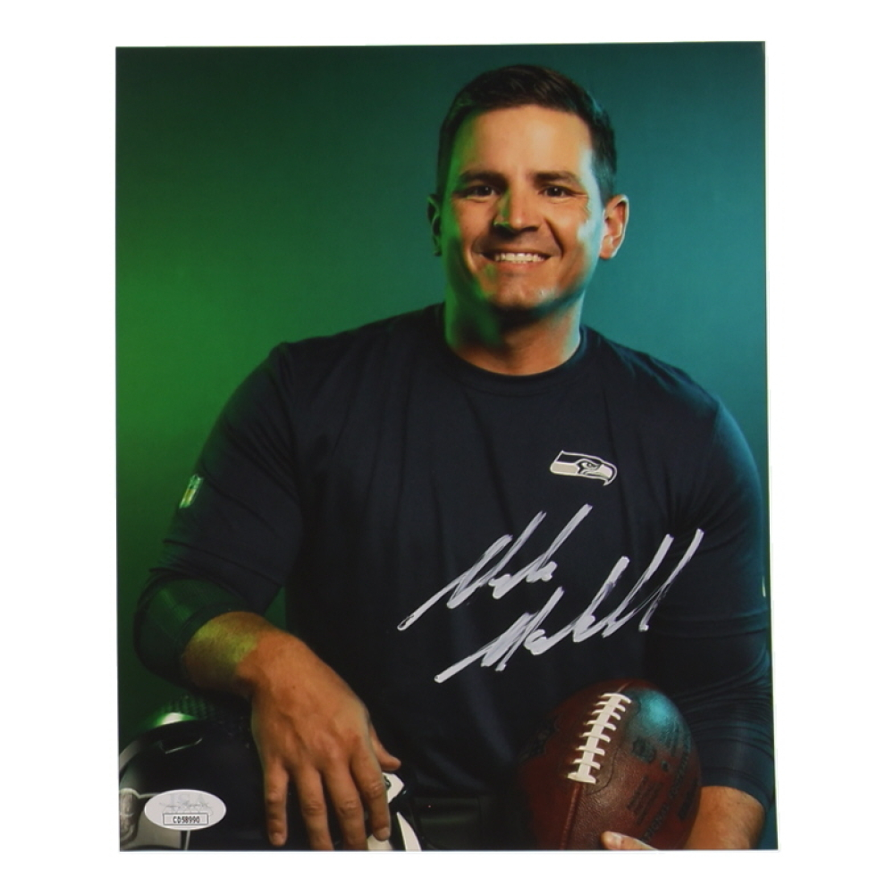 Mike MacDonald Signed Seahawks 8x10 Photo (JSA) at PristineAuction.com