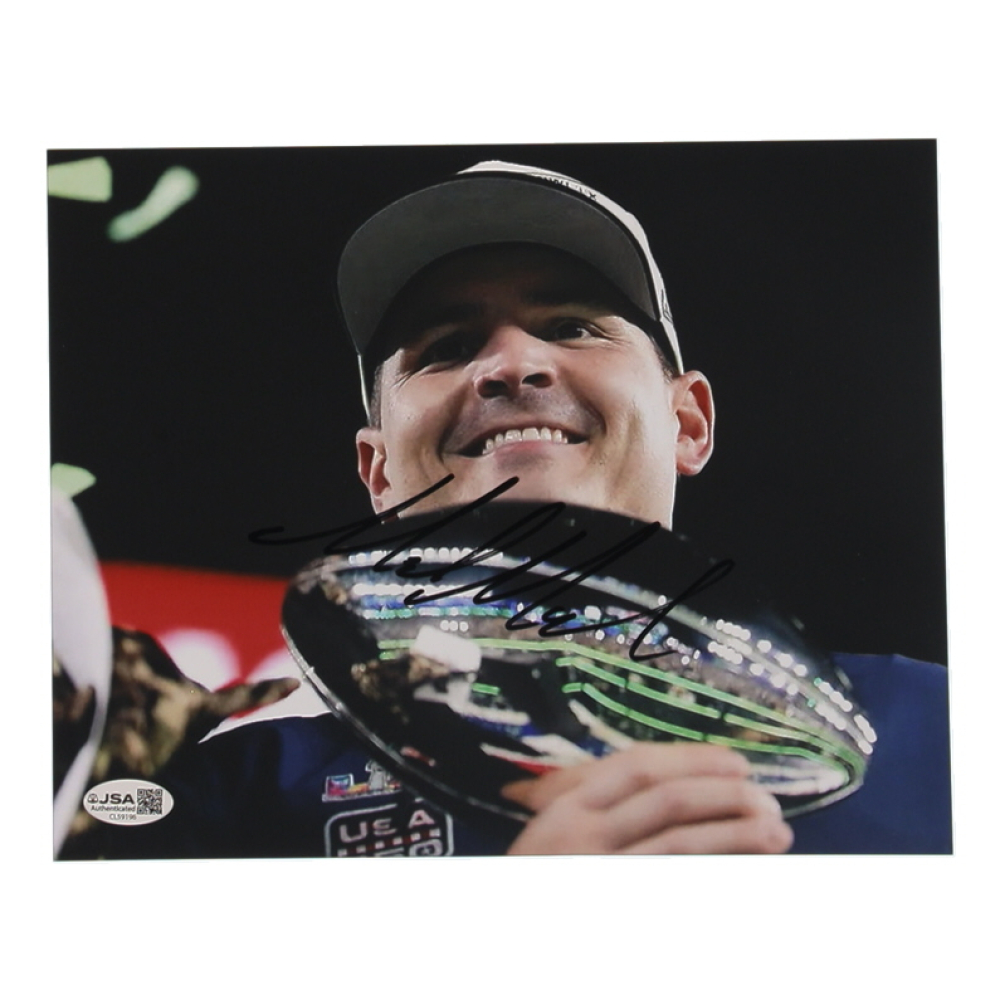 Mike MacDonald Signed Seahawks 8x10 Photo (JSA) at PristineAuction.com