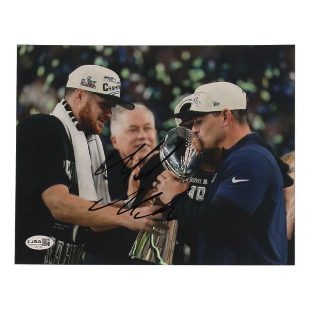 Mike MacDonald Signed Seahawks 8x10 Photo (JSA) at PristineAuction.com