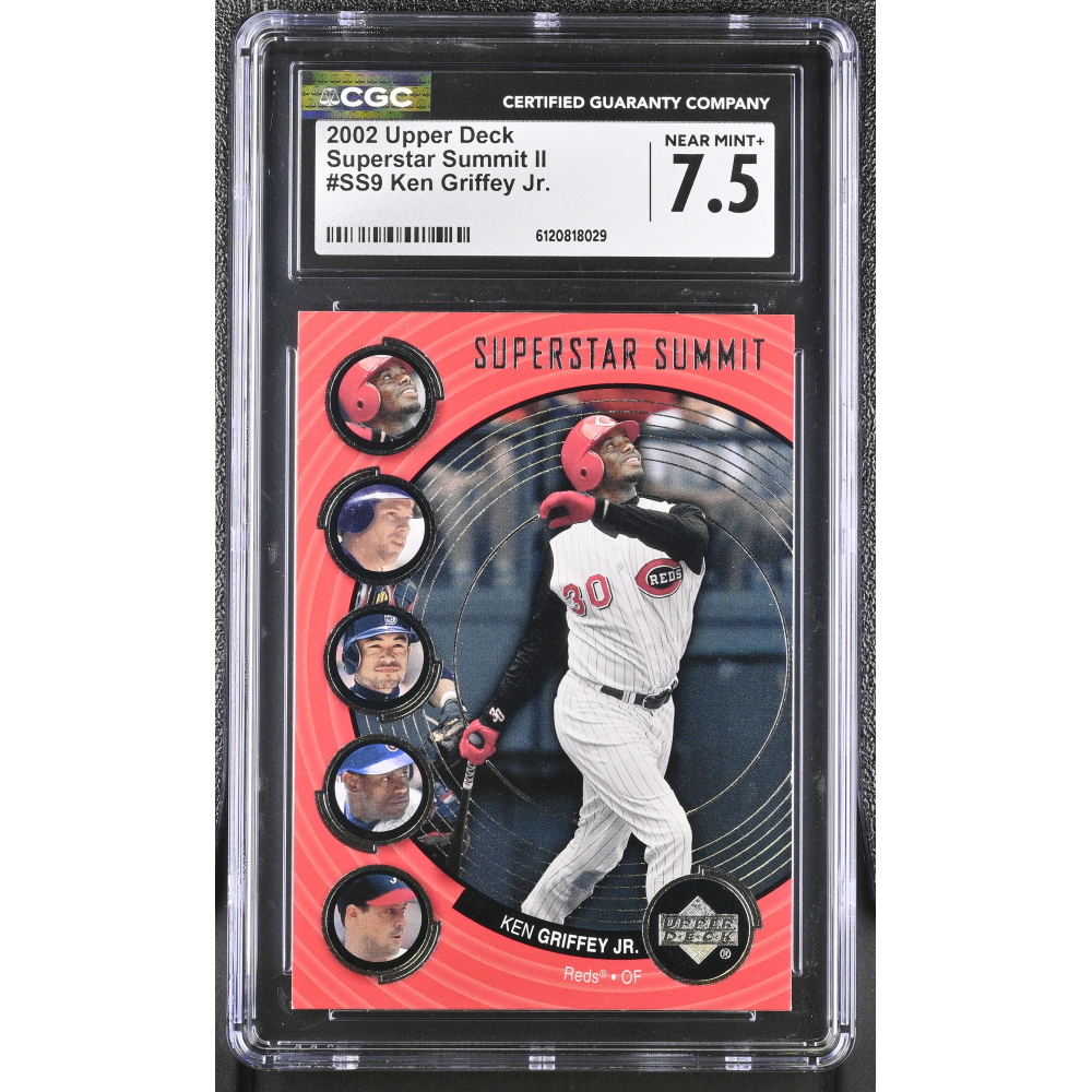 Ken Griffey Jr. 2002 Upper Deck Superstar Summit II #SS9 (CGC 7.5) at PristineAuction.com