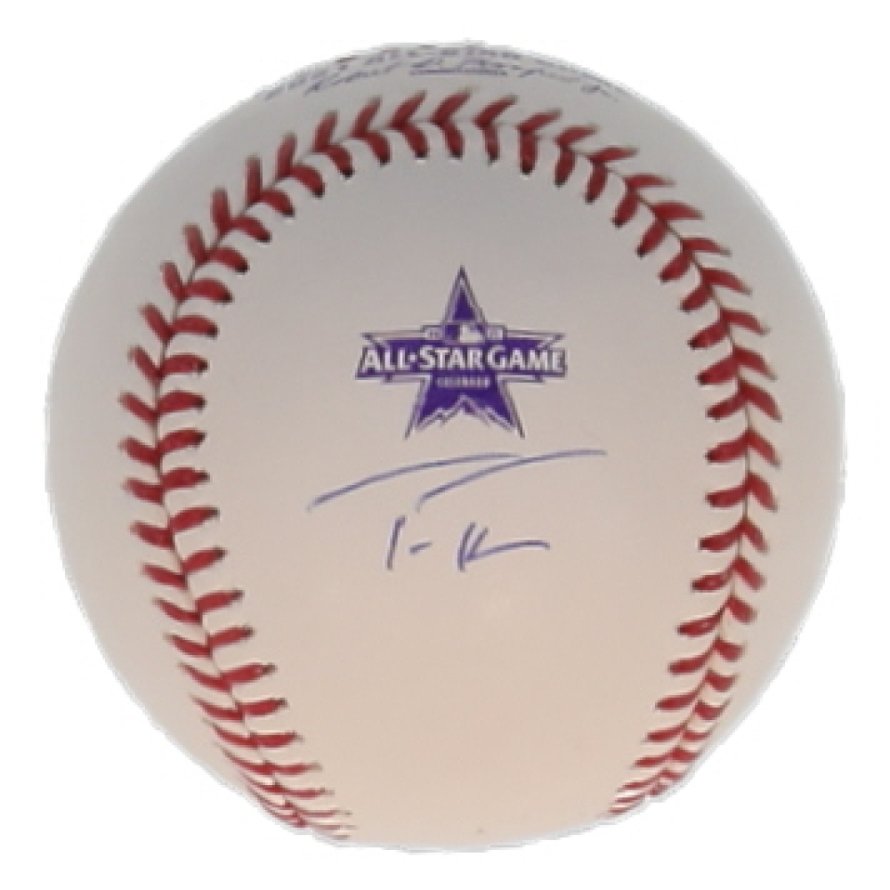 Trea Turner Signed 2021 All-Star Baseball (Beckett) at PristineAuction.com