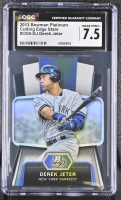 Derek Jeter 2013 Bowman Platinum Cutting Edge Stars #DJ (CGC 7.5) at PristineAuction.com