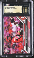 Elly De La Cruz 2024 Topps Now #734 RC (CGC PRISTINE 10 | Black Label) at PristineAuction.com