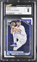 Trey Yesavage 2024 Bowman Chrome Draft #BDC92 RC (CGC 8) at PristineAuction.com