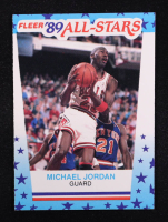 Michael Jordan 1989-90 Fleer Stickers #3 at PristineAuction.com