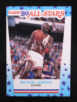 Michael Jordan 1989-90 Fleer Stickers #3 at PristineAuction.com