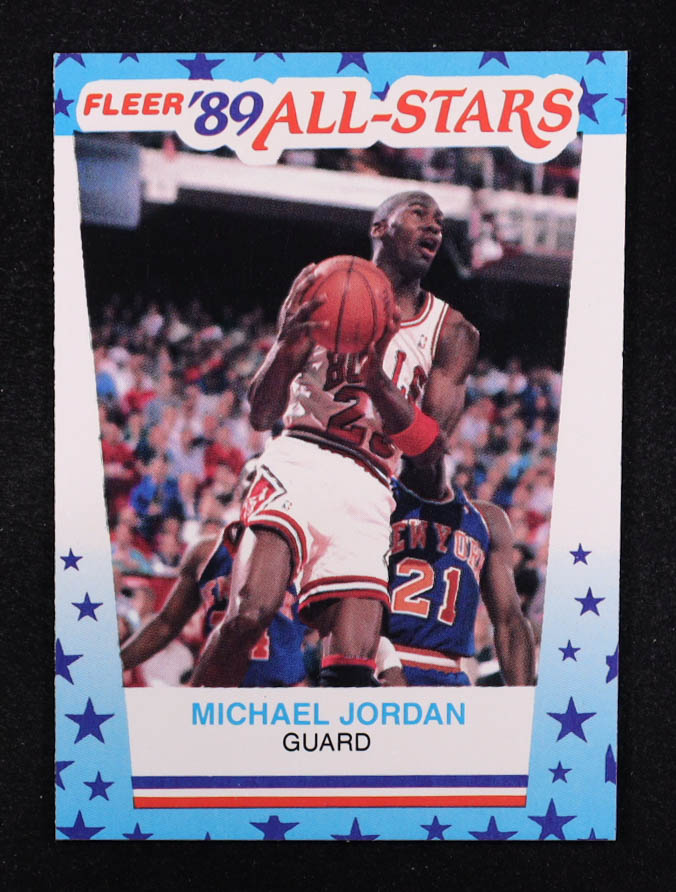 Michael Jordan 1989-90 Fleer Stickers #3 at PristineAuction.com Michael Jordan 1989-90 Fleer Stickers #3 at PristineAuction.com