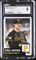 Paul Skenes 2024 Topps Living Set #768 RC (CGC 9) at PristineAuction.com