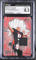 Michael Penix Jr. 2024 Panini Absolute Rookie Force Relics #RF-MPJ RC (CGC 8.5) at PristineAuction.com