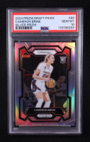 Cameron Brink 2024-25 Panini Prizm Draft Picks Prizms Silver #89 RC (PSA 10) at PristineAuction.com