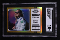 Brittney Zamora 2023 Panini Chronicles Contenders Optic Gold #13 #6/10 (SGC 10) at PristineAuction.com