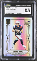 Drake Maye 2025 Panini Donruss Elite #65 (CGC 8.5) at PristineAuction.com