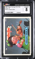 Violent Viola 1988 Topps Garbage Pail Kids #550a (CGC 8) at PristineAuction.com