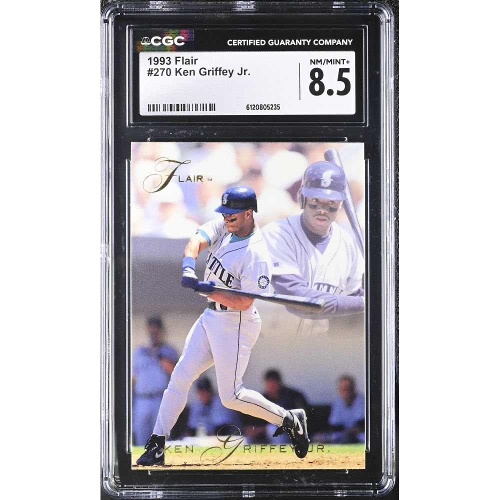 Ken Griffey Jr. 1993 Flair #270 (CGC 8.5) at PristineAuction.com