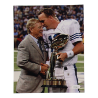 Bill Polian Signed 8x10 Photo Inscribed "HOF '01" & "HOF 15" (JSA) at PristineAuction.com