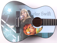 Taylor Swift Guitar with Signed Custom Insert Pickguard (JSA) at PristineAuction.com