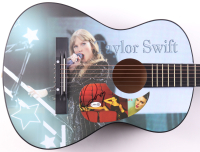 Taylor Swift Guitar with Signed Custom Insert Pickguard (JSA) at PristineAuction.com