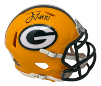 Jordan Love Signed Packers Speed Mini Helmet (JSA) at PristineAuction.com