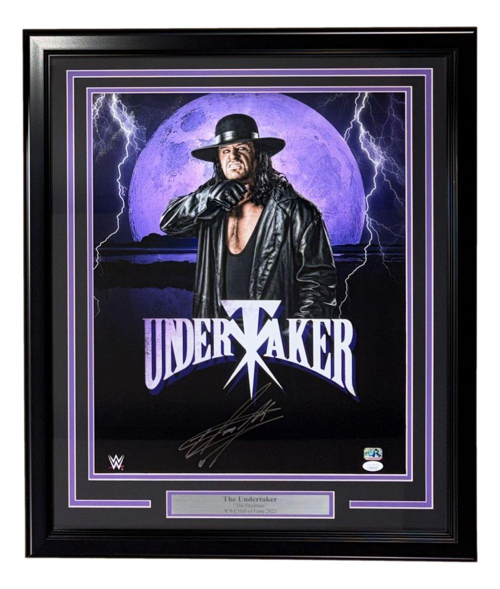 The Undertaker Signed WWE Custom Framed Photo (JSA) at PristineAuction.com The Undertaker Signed WWE Custom Framed Photo (JSA) at PristineAuction.com