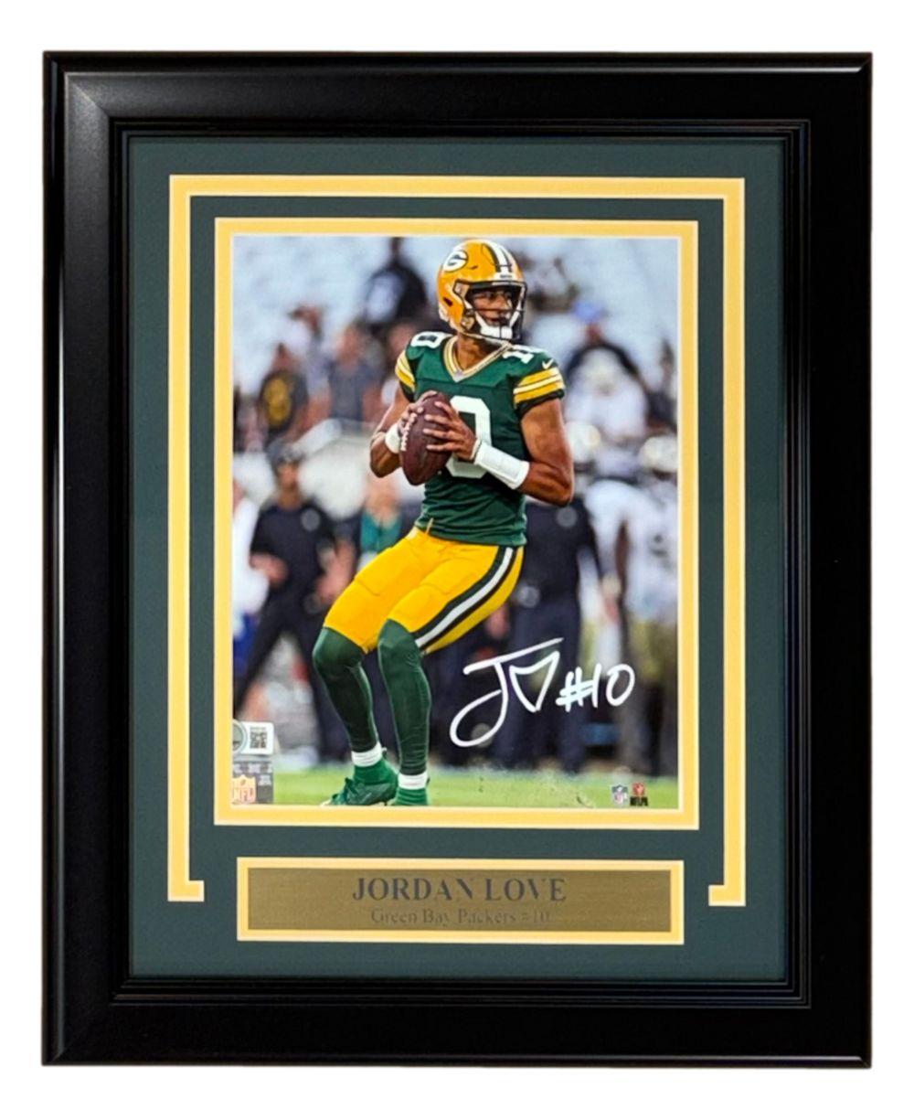 Jordan Love Signed Packers Custom Framed Photo (Beckett) at PristineAuction.com Jordan Love Signed Packers Custom Framed Photo (Beckett) at PristineAuction.com