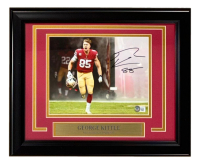 George Kittle Signed 49ers Custom Framed Photo (Beckett) at PristineAuction.com
