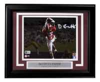 DeVonta Smith Signed Alabama Crimson Tide Custom Framed Photo (Beckett) at PristineAuction.com