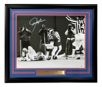 Lawrence Taylor Signed Giants Custom Framed Photo (JSA) at PristineAuction.com