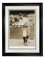 Lou Gehrig LE "First Day On The Job" Yankees Custom Framed Historical Archive Giclee at PristineAuction.com