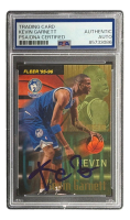 Kevin Garnett Signed 1995-96 Fleer #335 RC (PSA) at PristineAuction.com