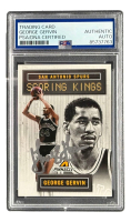 George Gervin Signed 2013 Panini Pinnacle #13 (PSA) at PristineAuction.com